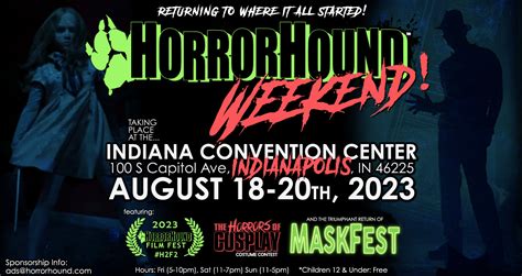 <strong>HorrorHound</strong> Weekend and Film Fest have. . Horrorhound convention 2023